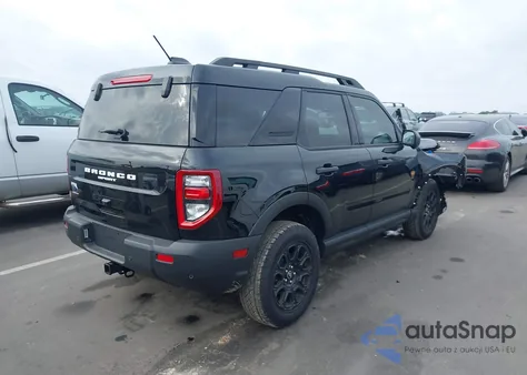 2025 Ford Bronco z USA, uszkodzony, nr VIN 3FMCR9DA9CRE10725